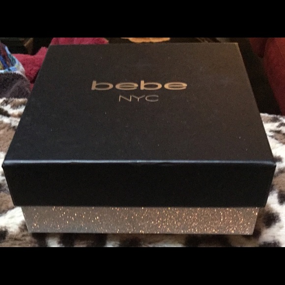 BEBE BLING TOGGLE AND EARRINGS - Picture 3 of 3